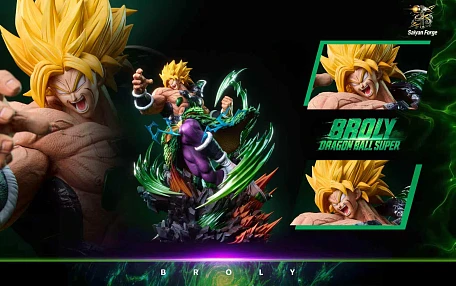 Фигурка Son Goku, Broly от Saiyan Forge Studio Версия с Броли