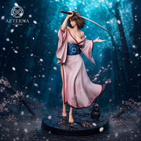 Фигурка Ryougi Shiki от Aeterna Studio Версия в тёплых тонах