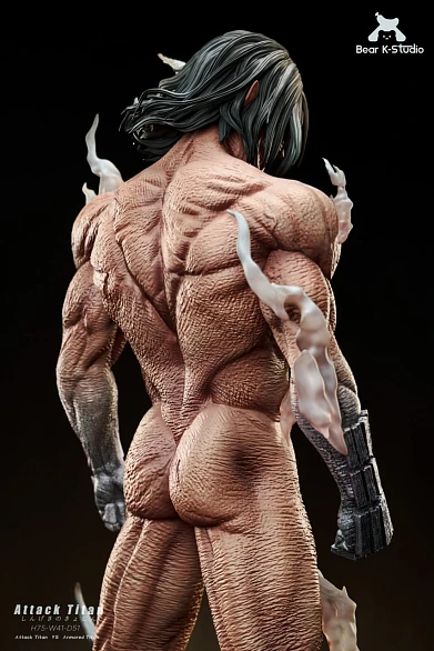 Фигурка Armored Titan (Reiner Braun), Attack Titan (Eren Jaeger) от BK Studio