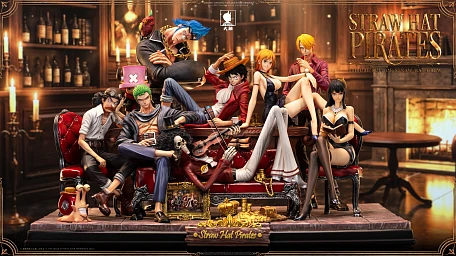 Фигурка Chopper, Monkey D. Luffy, Nami, Roronoa Zoro, Nico Robin, Brook, Usopp, Sanji Vinsmoke, Franky от Big Feeler Studio