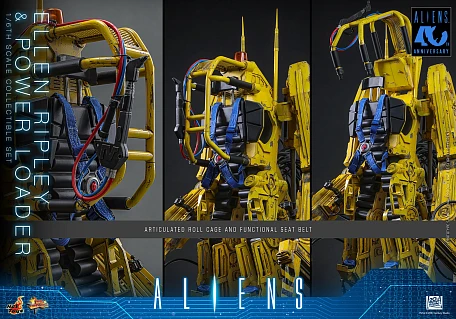 Фигурка Ellen Ripley, Power Loader от Hot Toys Набор с Эллен и погрузчиком