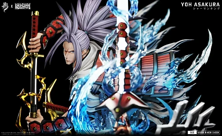 Фигурка Yoh Asakura, Amidamaru от LueYing Studio, DEMONS Studio