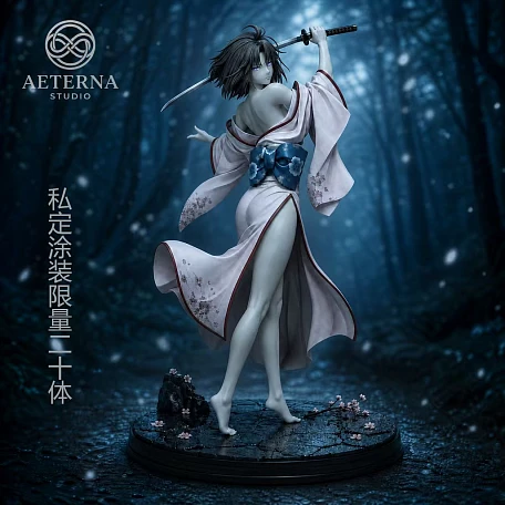 Фигурка Ryougi Shiki от Aeterna Studio Версия в холодных тонах