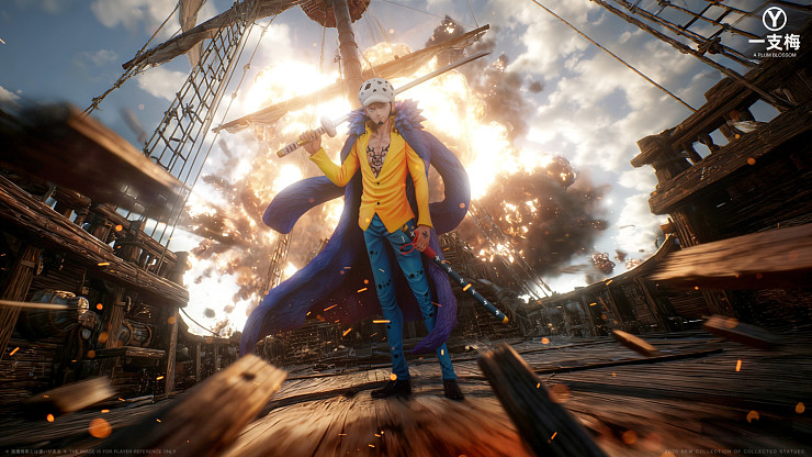 Trafalgar D. Water Law от A Plum Blossom Studio