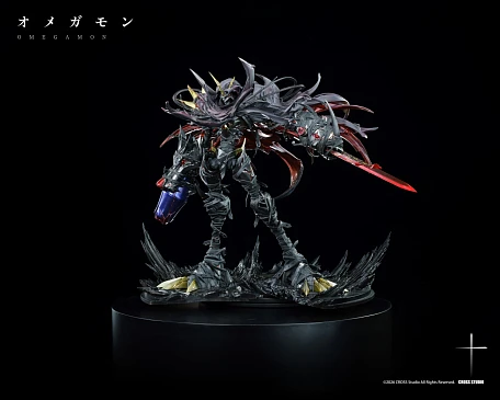 Фигурка Omegamon Zwart Defeat от Cross Studio