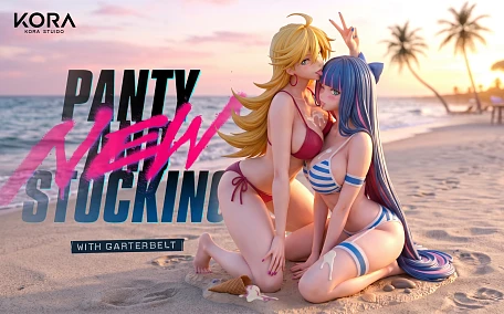 Фигурка Panty, Stocking от KORA Studio