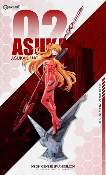 Фигурка Asuka Langley Soryu, Ayanami Rei от Hayaku Studio Asuka  1/4