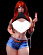 Фигурка Mary Jane Watson от Venus Customs Studio Версия в черном топике (18+)
