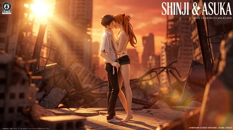 Фигурка Shinji Ikari, Asuka Langley Soryu от Star Origin Studio