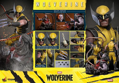 Фигурка Wolverine от Hot Toys Делюкс версия