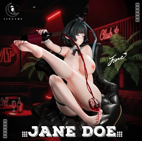 Фигурка Jane Doe от Ling Yue Studio Обычная версия + DLC (NSFW)