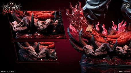 Фигурка Ryomen Sukuna от JJking Studio