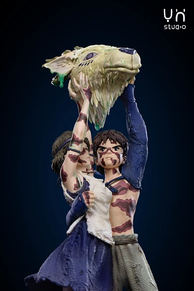 Фигурка San, Ashitaka, Shishigami от YH Studio