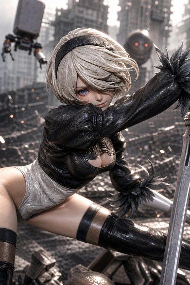 Фигурка 2B от Star Origin Studio Версия в масштабе 1/4