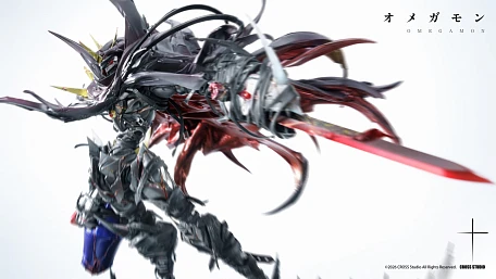 Фигурка Omegamon Zwart Defeat от Cross Studio