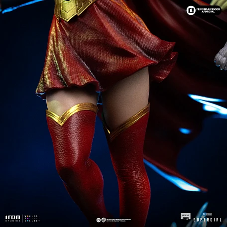Фигурка Supergirl, Krypto от Iron Studios