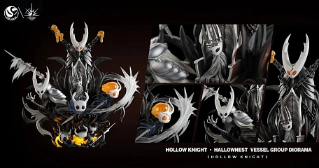 Фигурка Hornet, Hollow Knight, The Pale King, The Knight, Broken Vessel, Siblings от RD Radiance Studio, ST Custom