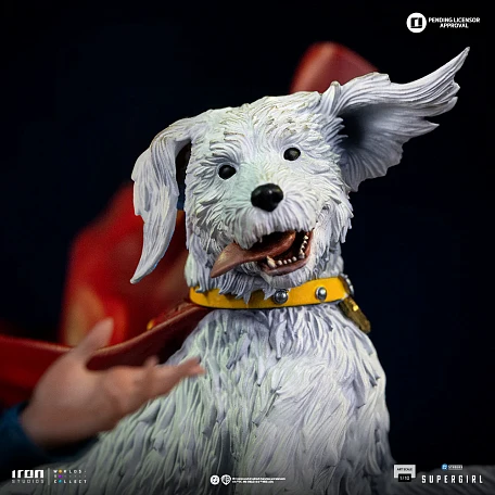 Фигурка Supergirl, Krypto от Iron Studios
