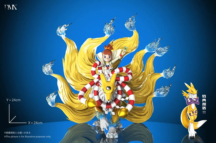 Makino Ruki, Kyubimon, Renamon от DMX Studio