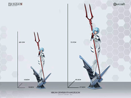 Фигурка Asuka Langley Soryu, Ayanami Rei от Hayaku Studio Asuka  1/4