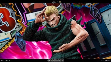 Фигурка Kinji Hakari от King Studio, Model Saints Studio Версия D: в обычной одежде на простой подставке