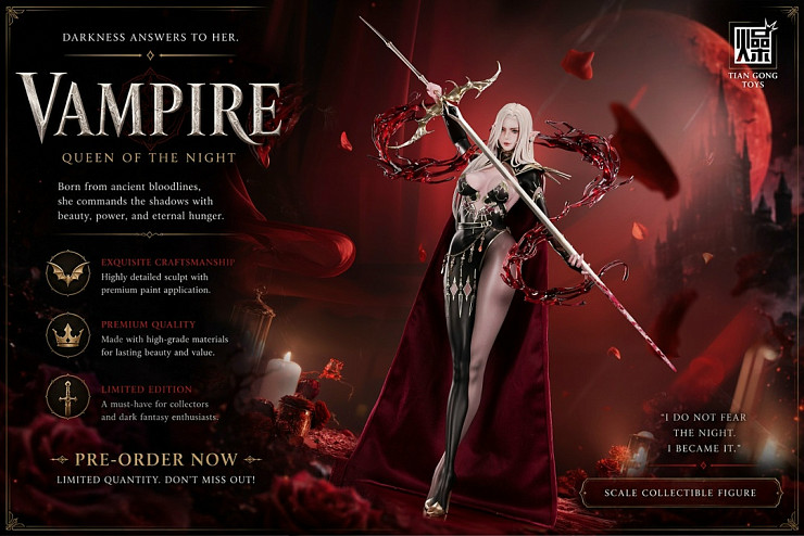 Фигурка Vampire Queen of the Night от TGZW Studio