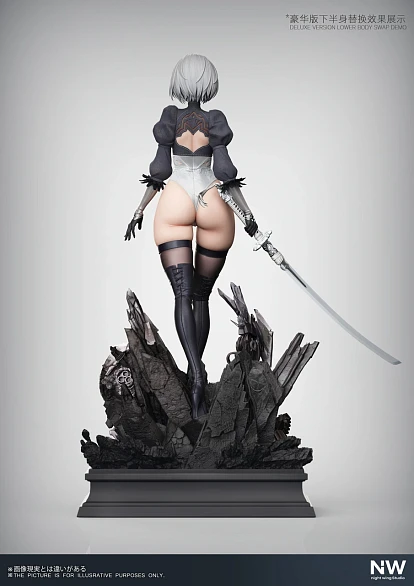 Фигурка 2B от Night Wing Studio Делюкс версия (1/6)