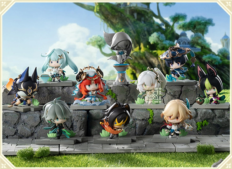 Nahida, Alhaitham, Kaveh, Wanderer, Tighnari, Faruzan, Nilou, Cyno, Dehya, Dendro Archon Statue от APEX-TOYS