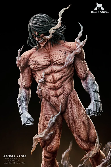 Фигурка Armored Titan (Reiner Braun), Attack Titan (Eren Jaeger) от BK Studio