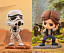 Фигурка Stormtrooper, Darth Vader, Luke Skywalker, Han Solo, Yoda, Leia Organa Solo, Obi-Wan Kenobi, C-3PO, R2-D2, Jabba the Hutt, Chewbacca, Boba Fett от Pop Mart