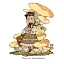 Фигурка Pleurotus Citrinopileatus от Reverse Studio