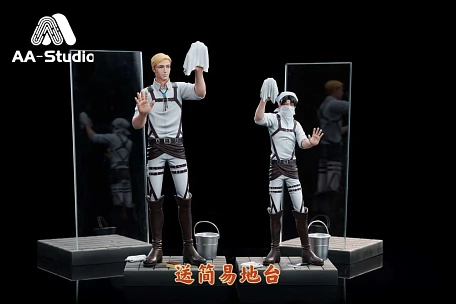 Фигурка Levi Ackerman, Erwin Smith от AA Studio Набор из двух версий