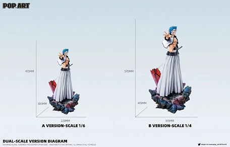 Фигурка Grimmjow Jaegerjaquez от POP.ART Studio