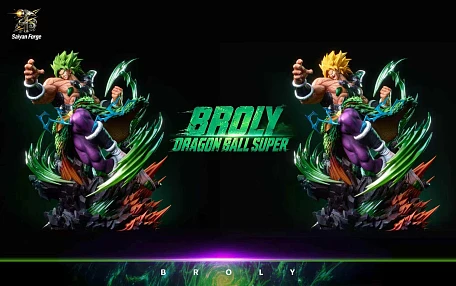Фигурка Son Goku, Broly от Saiyan Forge Studio Версия с Броли