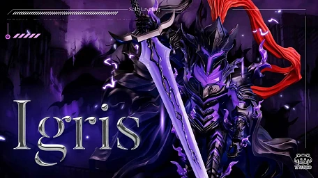 Фигурка Igris от YZ Studio Версия в фиолетовом