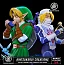 Фигурка Link, Sheik от Kintsukuroi Creations