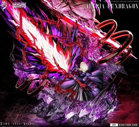 Фигурка Artoria Pendragon Alter (Saber) от DEMONS Studio
&
Lue Ying Studio