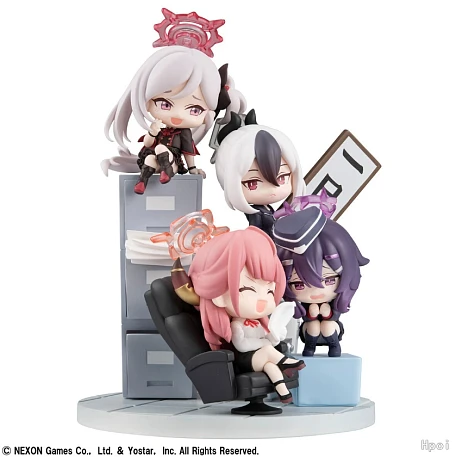 Фигурка Rikuhachima Aru, Onikata Kayoko, Igusa Haruka, Asagi Mutsuki от MegaHouse