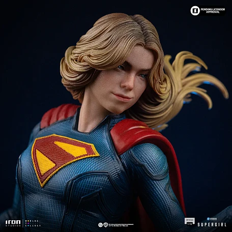 Фигурка Supergirl, Krypto от Iron Studios