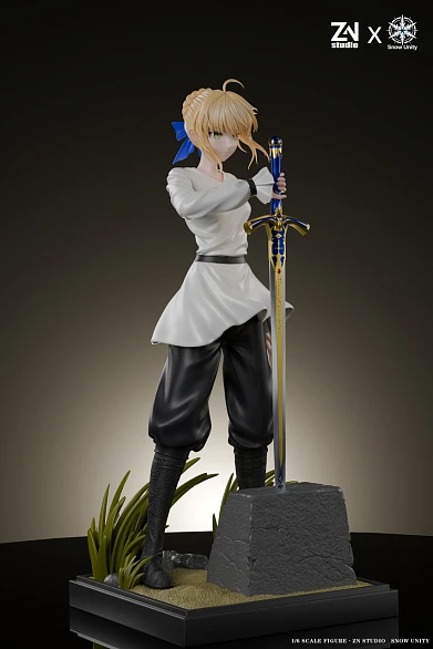 Фигурка Saber от zn studio, Snow Unity Studio