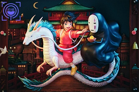 Фигурка Haku, Chihiro, Faceless от GEISHA Studio