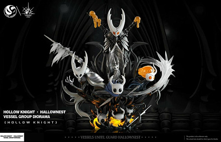 Фигурка Hornet, Hollow Knight, The Pale King, The Knight, Broken Vessel, Siblings от RD Radiance Studio, ST Custom