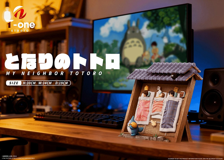 Totoro, Mei Kusakabe, Satsuki Kusakabe, Tatsuo Kusakabe от T-ONE Studio