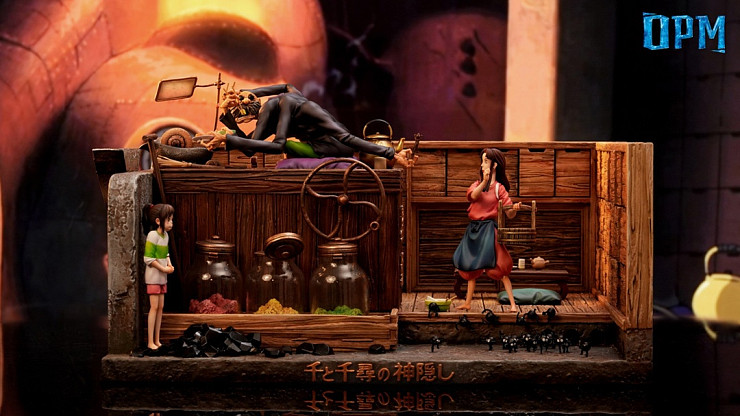 Chihiro, Kamaji, Lin от OPM Studio