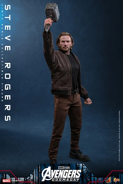 Фигурка Steve Rogers от Hot Toys Делюкс версия