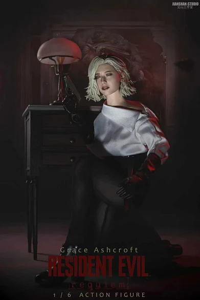 Фигурка Grace Ashcroft от Jian Shan Studio Расширенная комплектация (DLC)
