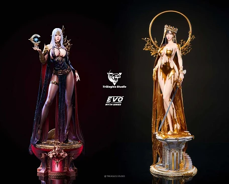 Фигурка Astral Dark Elf Ayla от TriEagles Studio Версия «Лучезарная»