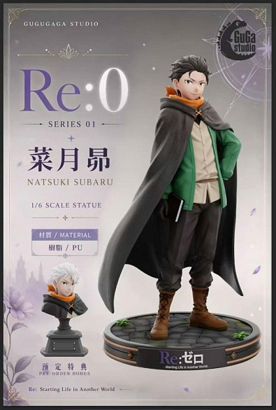Фигурка Natsuki Subaru от GuguGaga Studio Версия в масштабе 1/6