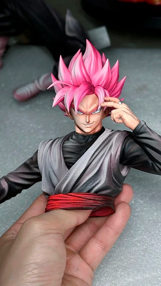 Фигурка Son Goku, Super Saiyan от JW Studio Расширенная LED версия