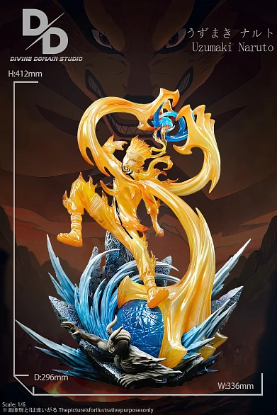 Фигурка Naruto Uzumaki, Gamabunta от Divine Domain Studio